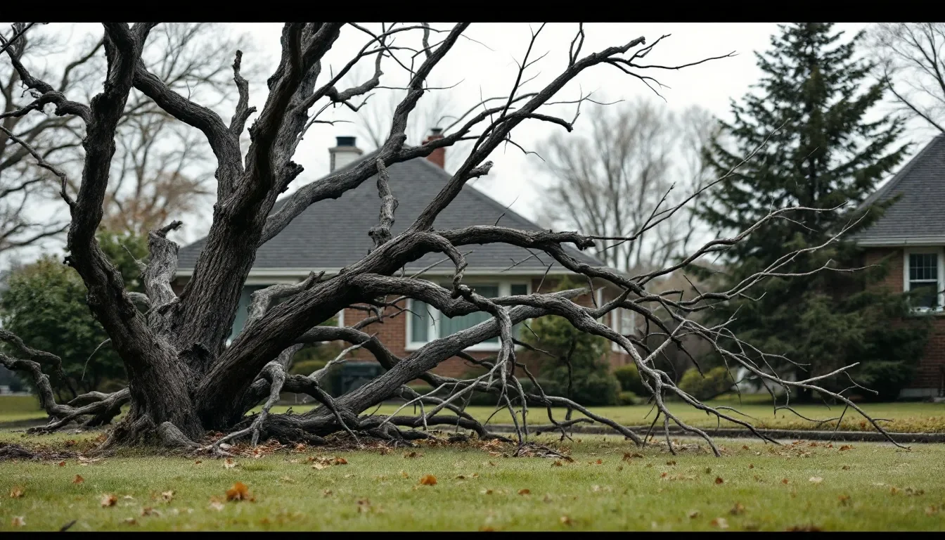 Large Tree Removal in Livonia